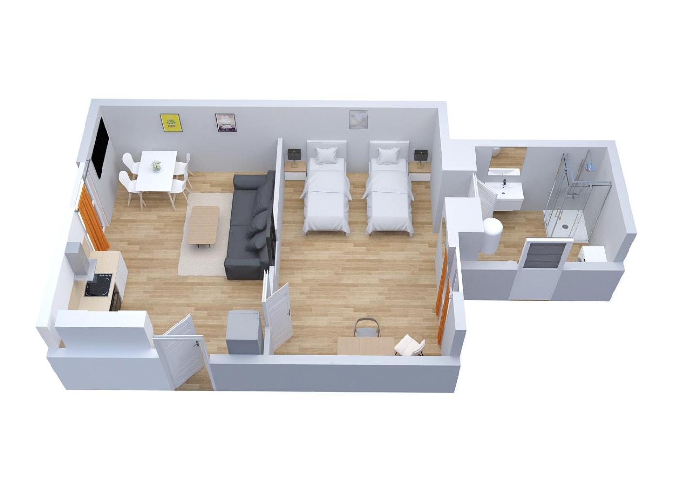 Appartsaintnazaire - Saint Nazaire - 5 Appartements - Centre Ville 외부 사진